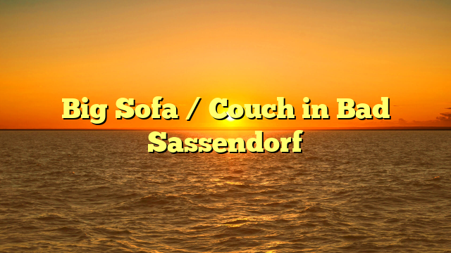 Big Sofa / Couch in Bad Sassendorf