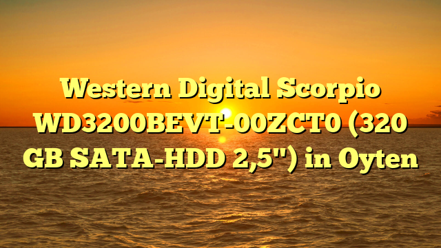 Western Digital Scorpio WD3200BEVT-00ZCT0 (320 GB SATA-HDD 2,5") in Oyten
