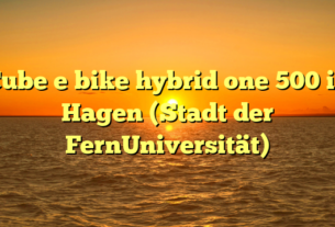 Cube e bike hybrid one 500 in Hagen (Stadt der FernUniversität)