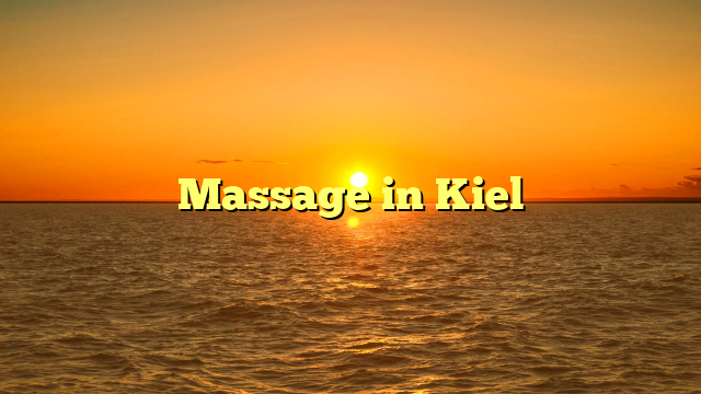 Massage in Kiel