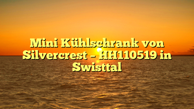 Mini Kühlschrank von Silvercrest – HH110519 in Swisttal