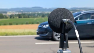 Lärmmessungen im Aargau – Lärm von E-Autos wird wissenschaftlich untersucht