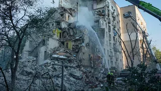 Krieg in der Ukraine – Russland fliegt heftige Luftangriffe auf ukrainische Städte