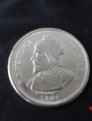 Fantasie Medaille Vasco Balboa Panama 1904 Fünf Mark Deutsches Reich 1903 in Bottrop